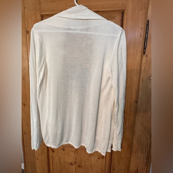 🎉Cyrus Open Front Lightweight Cream Cardigan Sweater EUC Size Medium - Picture 3 of 9